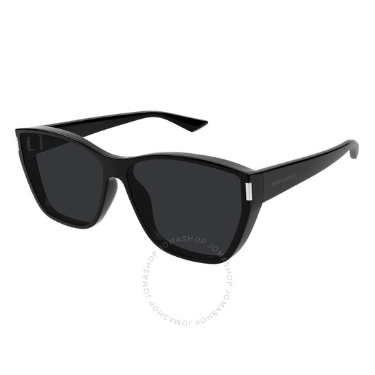 サングラス Saint Laurent Saint Laurent - SL 758 - 001 (SL 758 001) Saint Laurent Black Cat Eye Ladies Sunglasses SL 758 001 63