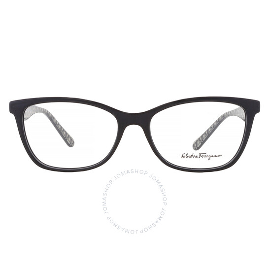 SALVATORE FERRAGAMO 長方形フレムメカネ SF2866 001 Ferragamo SF2866 Rectangle Glasses | Fashion Eyewear US