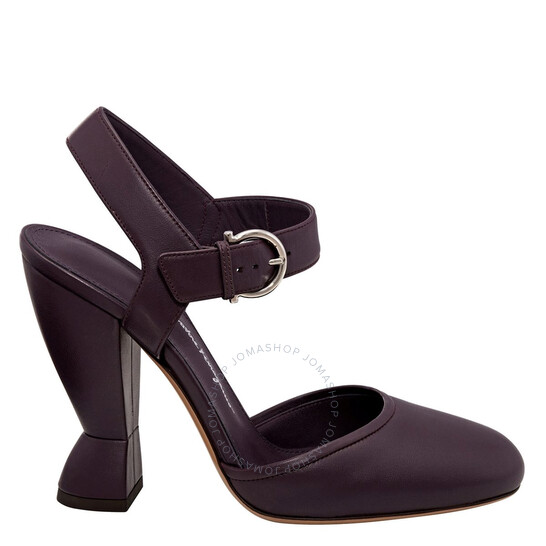 Ferragamo Salvatore Ferragamo Gazania Pumps in Purple, Size