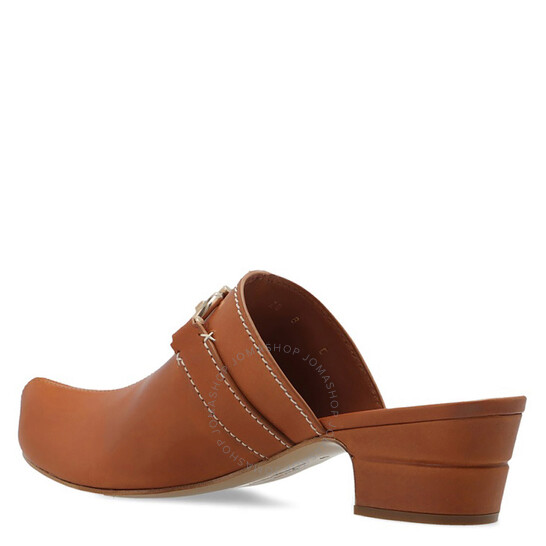 Ferragamo Salvatore Ferragamo Ladies Gancini Leather Mules