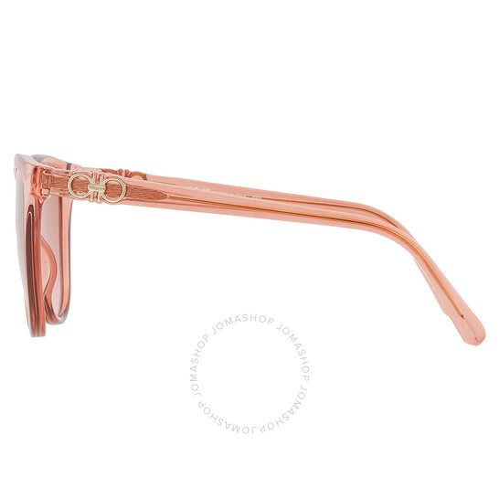 サングラス Ferragamo Sunglasses SF1056S 838 Pink Cat-Eye Ferragamo Salvatore Ferragamo Pink Gradient Cat Eye Ladies