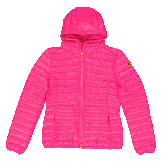 ダウンジャケット・コート SAVE THE DUCK Women Bubble Jackets D33620W IRIS 20 40003 SAN Save The Duck Hooded Iris Coat Ebony Grey Women's Zip Front