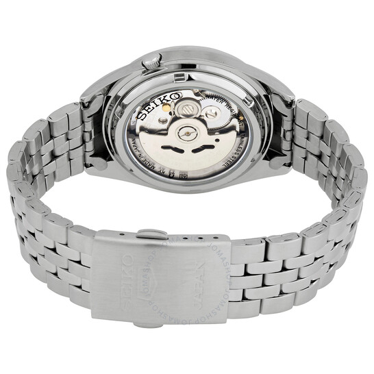 Seiko 5 Black Dial Stainless Steel Men's Watch SNKL23J1 4954628138125 ...