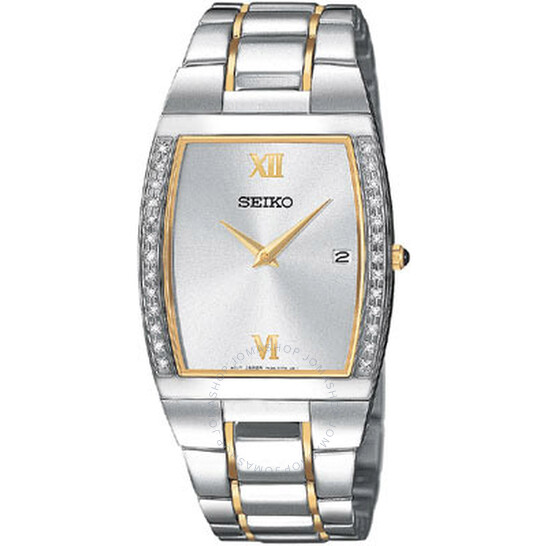 Seiko Diamond Two-tone Steel Men's Watch SKP321