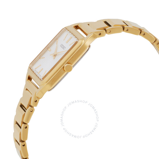 【SEIKO】Essentials Quartz Gold Dial Ladies Watch Seiko Essentials Quartz Gold Dial Ladies Watch SWR078 | eBay
