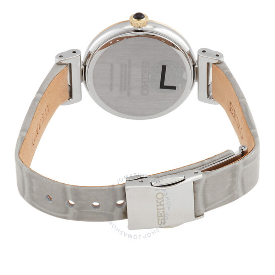 Seiko Quartz Diamond Champagne Dial Ladies Watch SRZ546P1