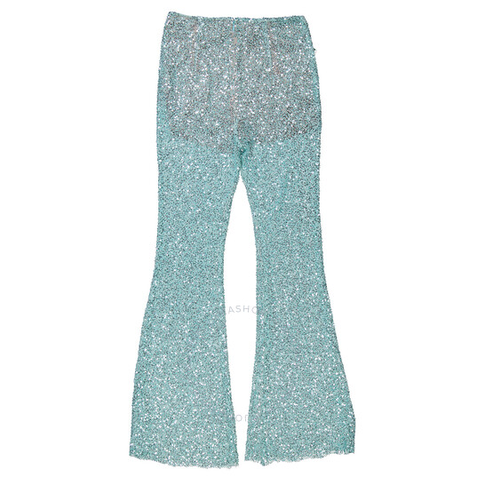 パンツ SELF-PORTRAIT Woman Pants Blue PF23195PBL BLUE Self-Portrait Outlet: Pants woman - Blue | Self-Portrait