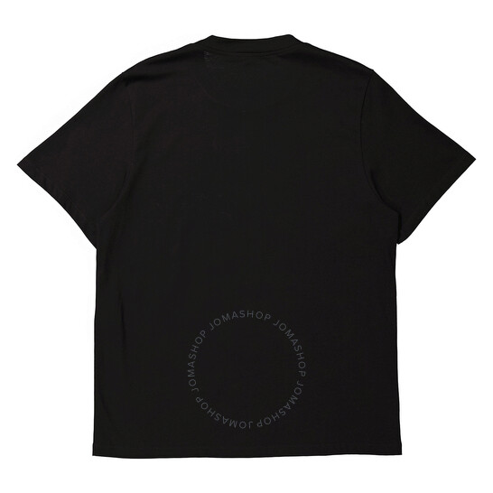 Tシャツ・カットソー STELLA MCCARTNEY Woman T-Shirt Black 6J01583SPY51 1000 Stella McCartney Ladies Black Slogan-Print Cotton T-Shirt