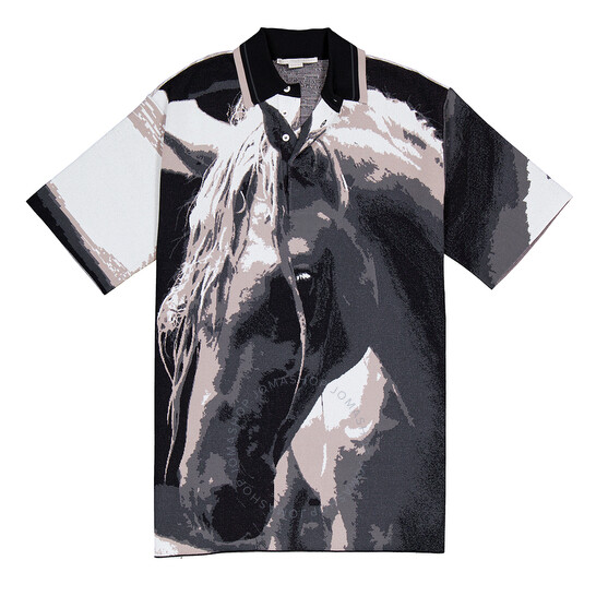Stella McCartney Ladies Multi Graphic-Print Short-Sleeve