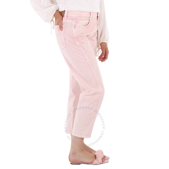 Stella McCartney Ladies Faded Cropped Jeans, Waist Size 25