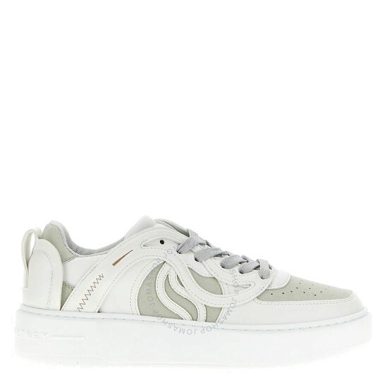 スニーカー STELLA MCCARTNEY Woman Sneakers White 810178E00074 6803 White STELLA MCCARTNEY S-WAVE 1 LOW-TOP SNEAKERS