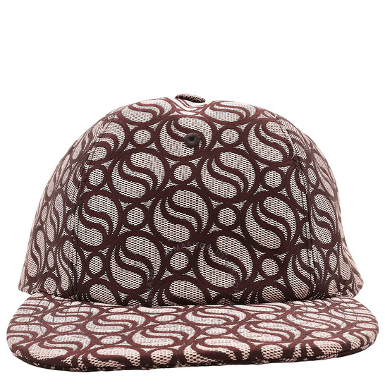 【STELLA MCCARTNEY】S-Wave ベースボールキャップ Stella McCartney S-Wave Monogram Jacquard Baseball Cap, Size