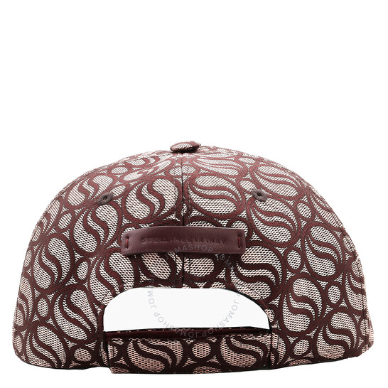 【STELLA MCCARTNEY】S-Wave ベースボールキャップ Stella McCartney S-Wave Monogram Jacquard Baseball Cap, Size