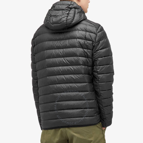 Stone Island Men's Black Loom Woven Chambers Recycled Nylon
