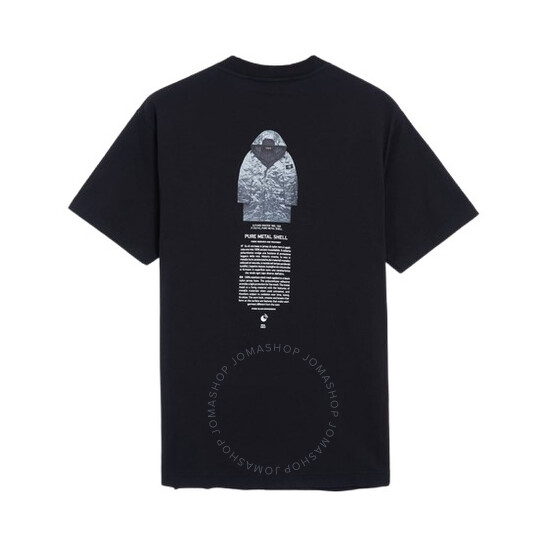 Stone Island Men's Black Slim Fit Archivio Print T-Shirt