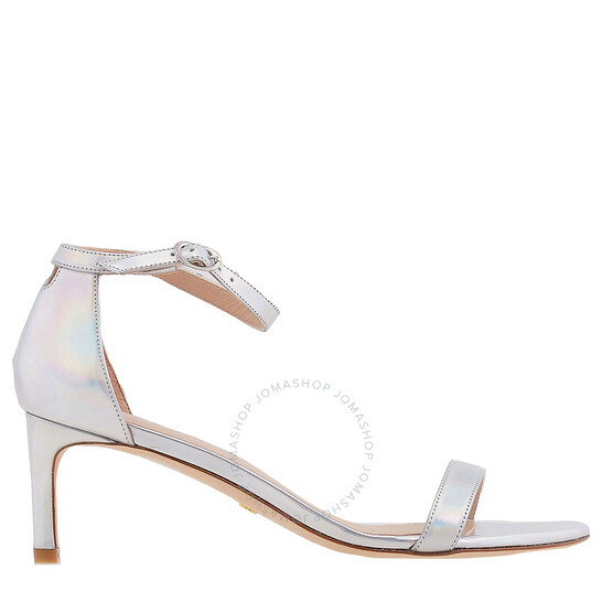 STUART WEITZMAN サンタル Stuart Weitzman Silver Nunakedstraight 60 Sandals, Brand