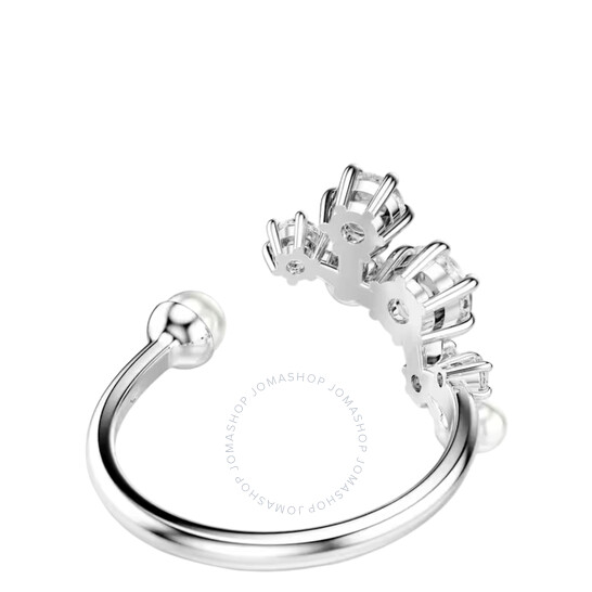 スワロフスキー　コンステラ　リング　55 Swarovski Rhodium Plated Pave Constella Ring, Size 55
