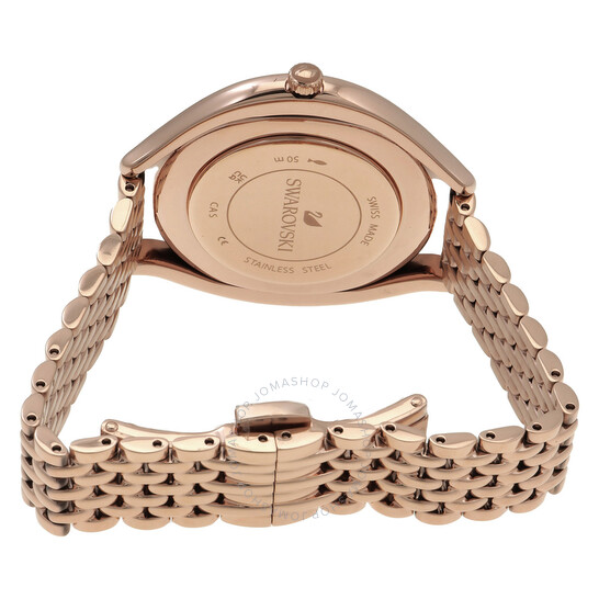 Swarovski Crystalline Aura Quartz White Dial Ladies Watch
