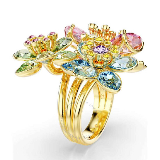Swarovski Idyllia Crystal Flower Ring, Size 52 5721579