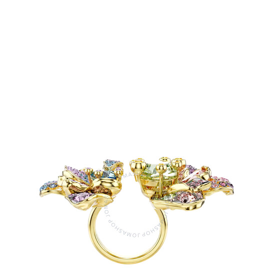 Swarovski Idyllia Mixed Cuts Flower Ring, Size 58 5721593