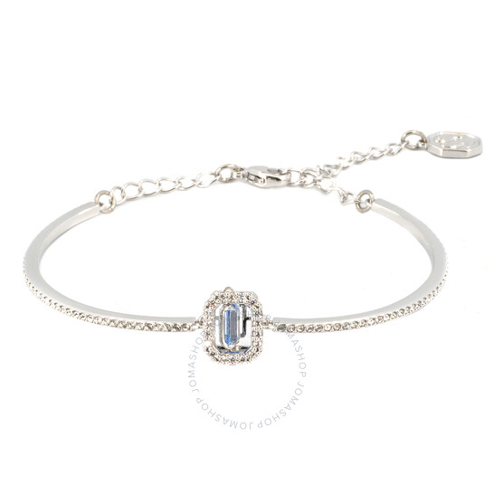 【Swarovski】Millenia 5620555 5638494 Millenia bangle, Octagon cut, Pavé, Pink, Rose gold-tone
