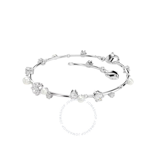 スワロフスキーConstella Tennisブレスレット 5707511 Constella Tennis bracelet, Crystal pearl, Round cuts, White