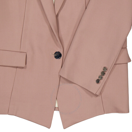ジャケット THE ATTICO GLEN OVERSIZED BLAZER (241WCG46.W046 198 BEIGE) The Attico Glen Oversize Blazer Jacket, Brand Size 36 ( US