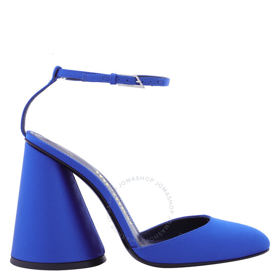 The Attico Ladies Cobalt Blue Luz Slingback Pumps, Brand