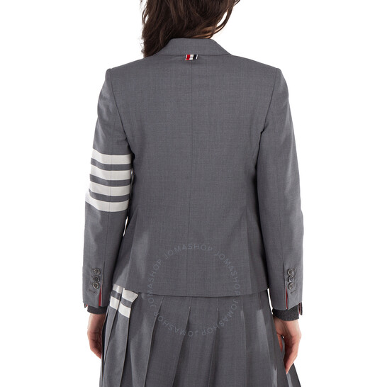 アウターその他 THOM BROWNE Woman Blazer Grey FBC010V06146 035 Thom Browne Outlet: Blazer woman - Grey | Thom Browne blazer