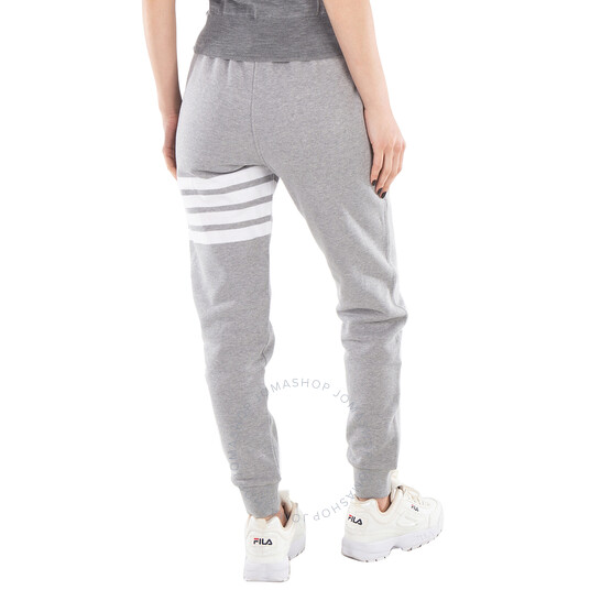 パンツ THOM BROWNE Woman Pants Grey FJQ001A00535 055 Thom Browne Light Grey 4-Bar Engineered Track Pants, Brand