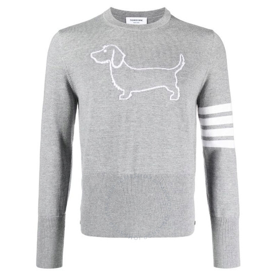 Thom Browne｜ROUND NECK KNITS (MKA486A Y1002 415) Wool Relaxed Pullover | Thom Browne