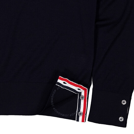 スウェット・トレーナー THOM BROWNE 4BAR WOOL POLO PULLOVER Wool 4 Bar Pullover | Thom Browne