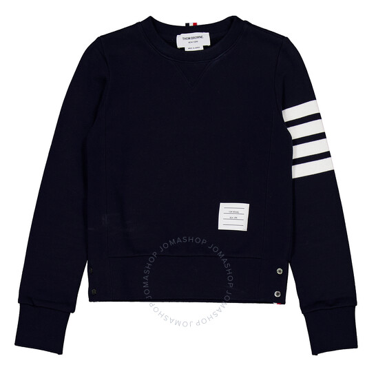 その他 THOM BROWNE Thom Browne Sweaters Blue (FJT002A 00535415) Classic Loopback 4 Bar Sweatshirt | Thom Browne