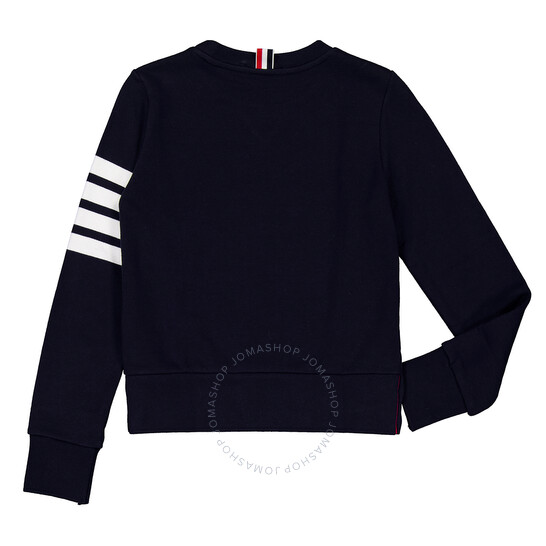 その他 THOM BROWNE Thom Browne Sweaters Blue (FJT002A 00535415) Classic Loopback 4 Bar Sweatshirt | Thom Browne