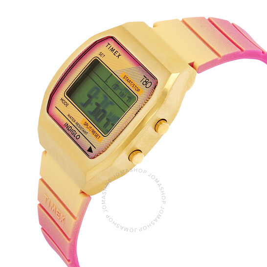 【国内即納】TIMEX Timex 80 SS ピンク TW2V74400 レディース Timex 80 Alarm 36mm Quartz Resin Strap Unisex Watch