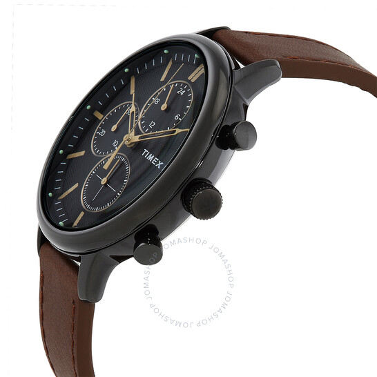 【国内即納】TIMEX シカゴ クロノグラフ TW2W13200 腕時計 Timex Chicago Chronograph Quartz Black Dial Men's Watch