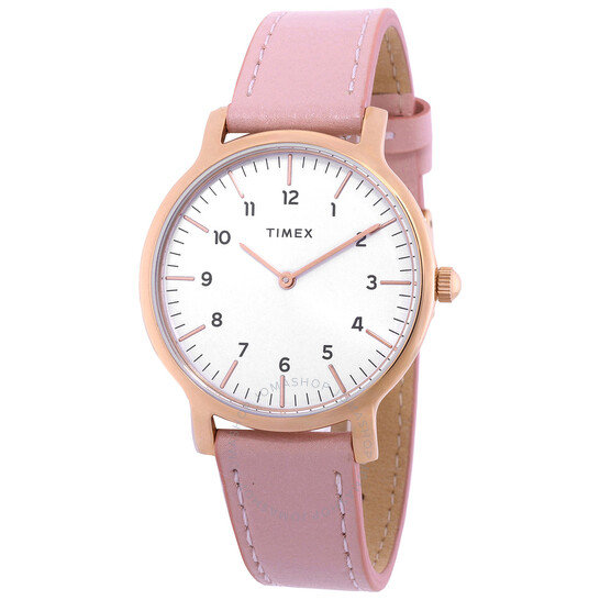 Timex Trend Norway Quartz Silver Dial Ladies Watch