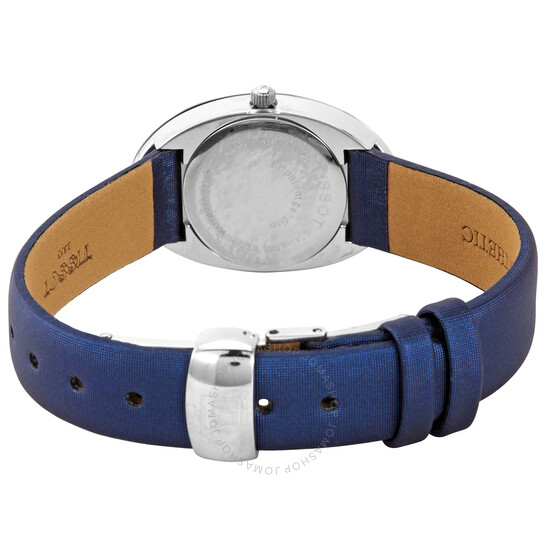 Tissot Precious Flower Mother of Pearl Blue Sapphire Ladies