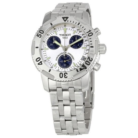 Tissot PRS 200 Chronograph Silver Dial Watch For Men Watch