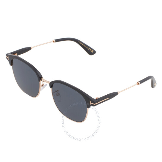 Tom Ford Black Square Men's Sunglasses FT0890-K 01A 55