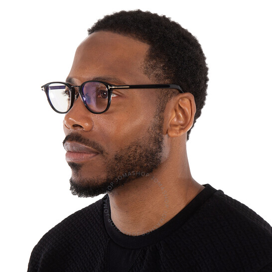 Tom Ford Blue Light Block Oval Men's Eyeglasses FT5919-D-B