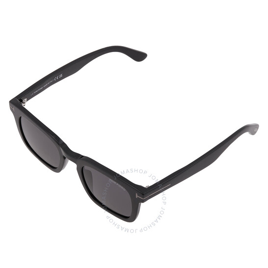 Tom Ford Dax Smoke Square Men's Sunglasses FT0751-N 01A 48