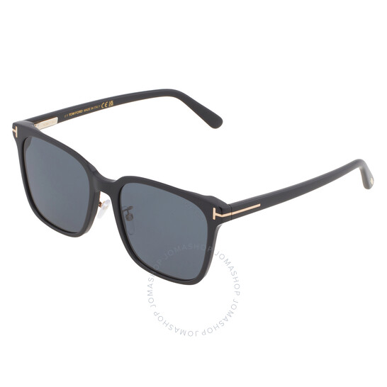 TOM FORD サングラス FT1138-K-01A-55 BLACK/GRAY Tom Ford Grey Square Men's Sunglasses FT0891-K 01A 55