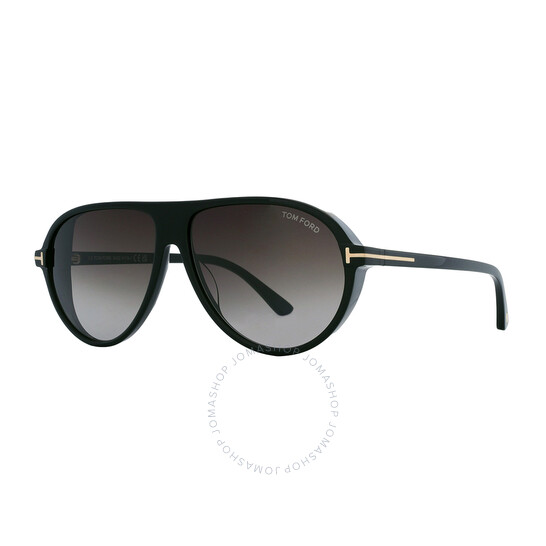 Tom Ford Marcus Smoke Gradient Pilot Men's Sunglasses FT1023