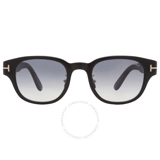 TOMFORD アシンメトリック フロント フレア トラウサ 【関税込】 Tom Ford Raven Smoke Gradient Browline Unisex Sunglasses