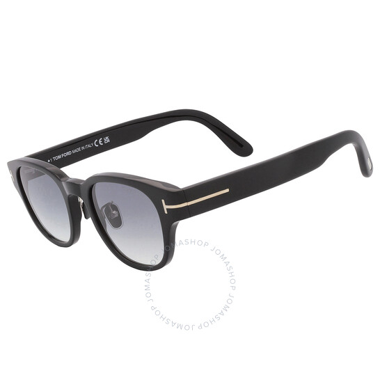 Tom Ford SMoke Mirror Oval Unisex Sunglasses FT1041-D 01C 48