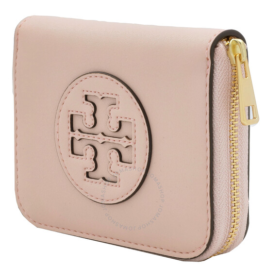 Tory Burch Blush Bio Ella Small Zip Wallet 157505-655