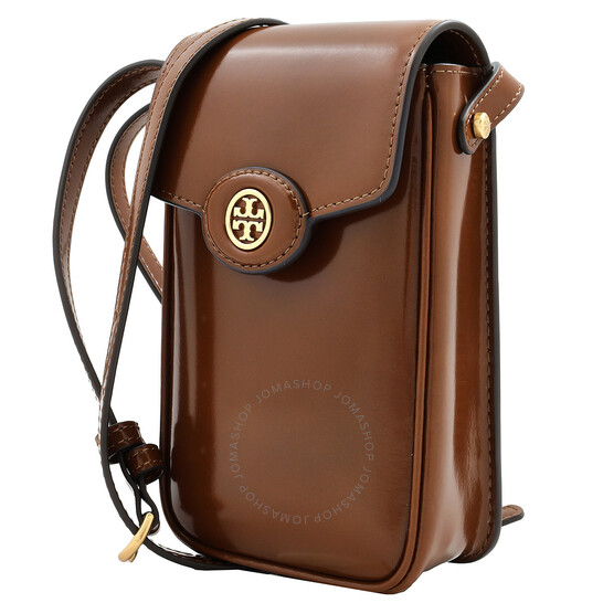 Tory Burch Robinson Spazzolato Patent Leather Phone