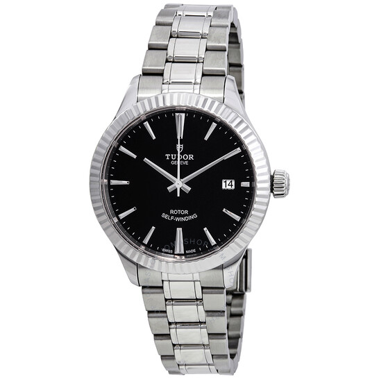 Tudor Style Automatic Black Dial Men's Watch 12510-0003