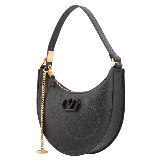 ★VALENTINO V LOGO SIGNATURE MINI HAND BAG Mini Vlogo Signature Calfskin Crossbody Bag for Woman in